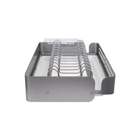 ชั้นคว่ำจานอะลูมิเนียมติดผนัง 40 ซม. KECH GRAY_3