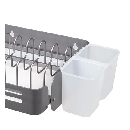 ชั้นคว่ำจานอะลูมิเนียมติดผนัง 40 ซม. KECH GRAY_4