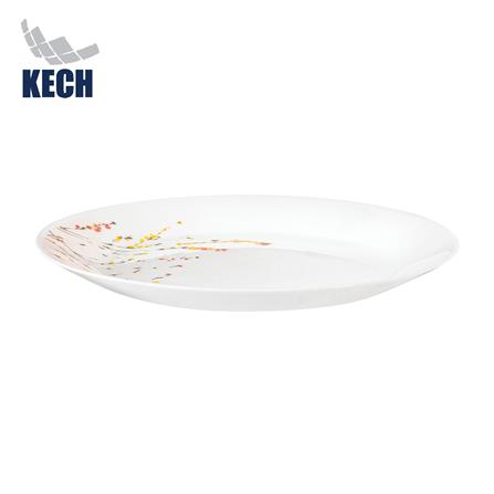 จานตื้น OPAL GLASS 10.5 นิ้ว KECH SOPHIA_0