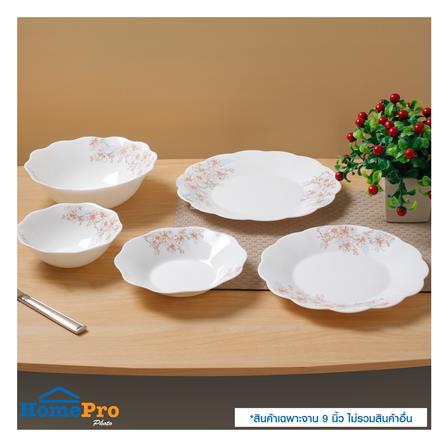 จานตื้น OPAL GLASS 9 นิ้ว KECH LALISA_4