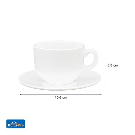 ชุดถ้วยกาแฟ OPAL GLASS 220 มล. KECH AURA_5