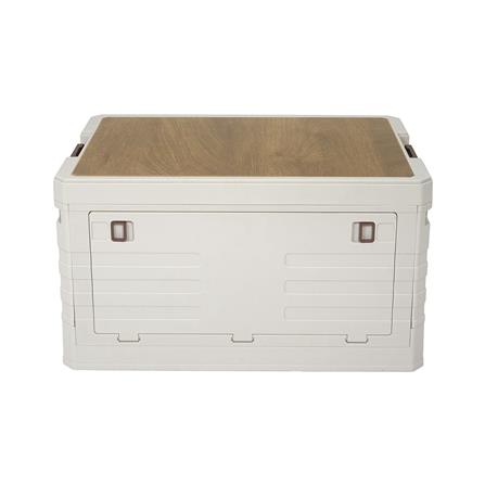 กล่องเก็บของพับได้ STACKO GLAM SIZE L 58x39x33.5 ซม. สีขาว_2