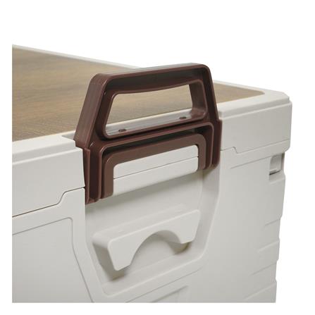 กล่องเก็บของพับได้ STACKO GLAM SIZE L 58x39x33.5 ซม. สีขาว_6