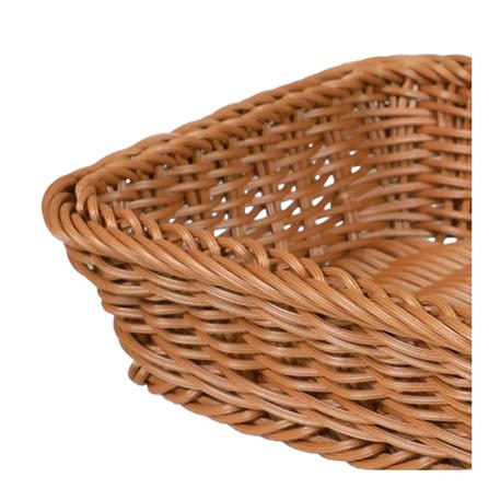 ตะกร้าหวายเทียมทรงเหลี่ยม KECH SIZE S 30x20x7 ซม._3