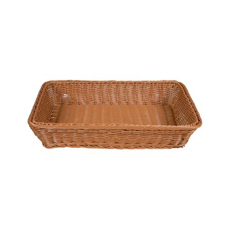 ตะกร้าหวายเทียมทรงเหลี่ยม KECH SIZE L 40x30x7 ซม._2