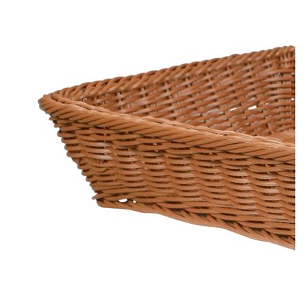 ตะกร้าหวายเทียมทรงเหลี่ยม KECH SIZE L 40x30x7 ซม._3