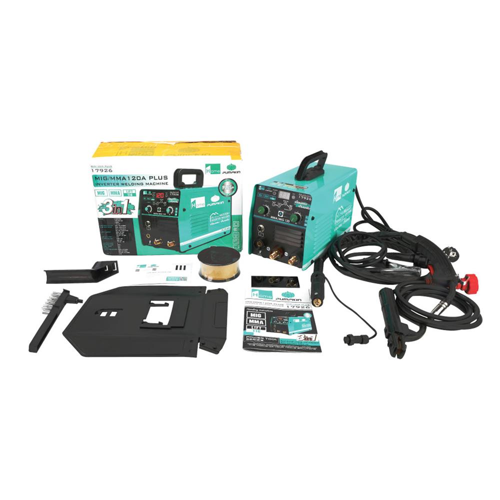 เครื่องเชื่อม INVERTER PUMPKIN MIG120A PLUS 120 แอมป์