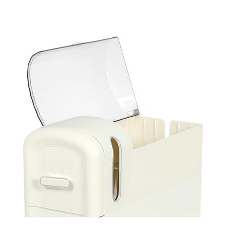 ตู้ลิ้นชักแคบ 4 ชั้น STACKO MOST 43x18x91.5 ซม. สีขาว_4