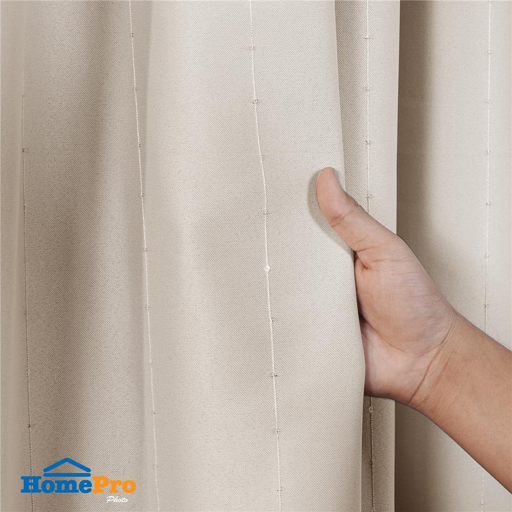 ผ้าม่าน EYELET BENETTA CRUISE UV 240X160 ซม. สีครีม