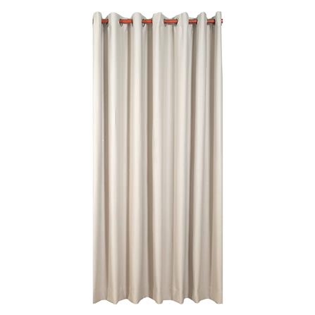 ผ้าม่าน EYELET BENETTA CRUISE UV 240X220 ซม. สีครีม_0