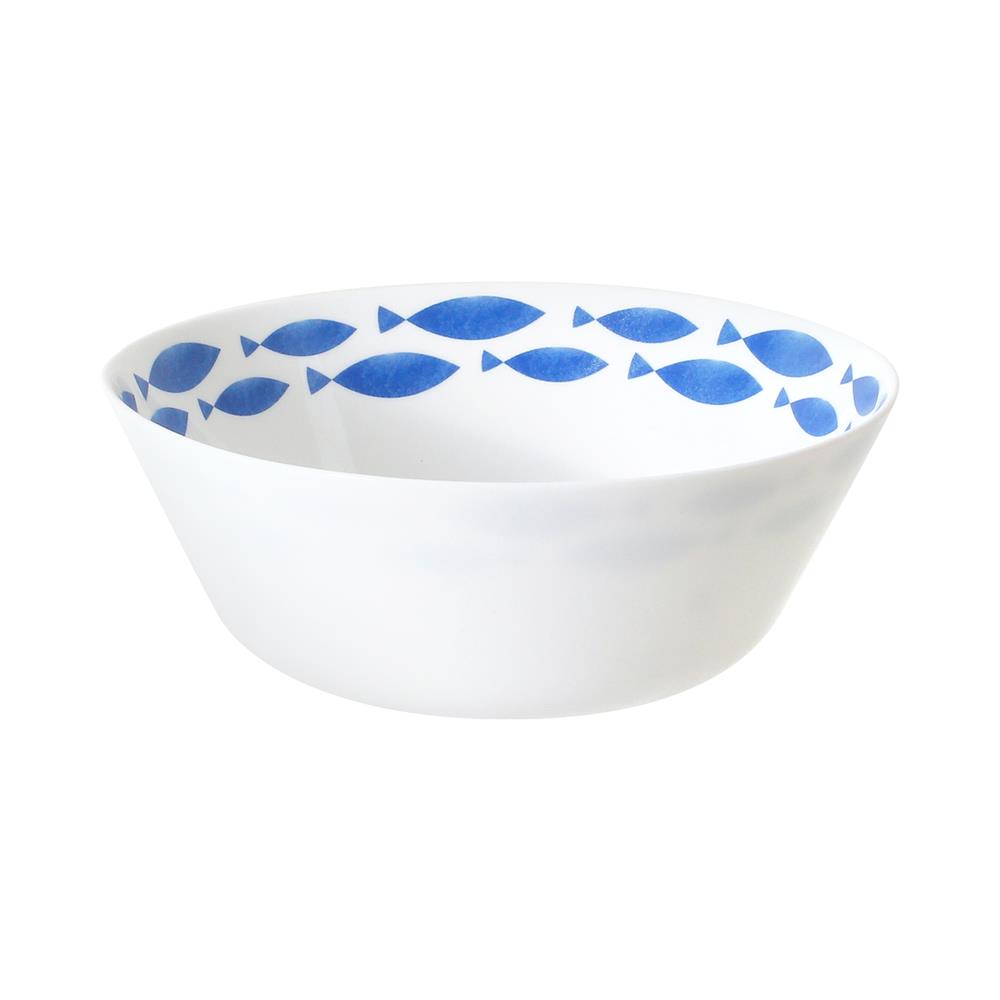 ชุดจานชาม OPAL GLASS KECH OCEANIC 6 ชิ้น