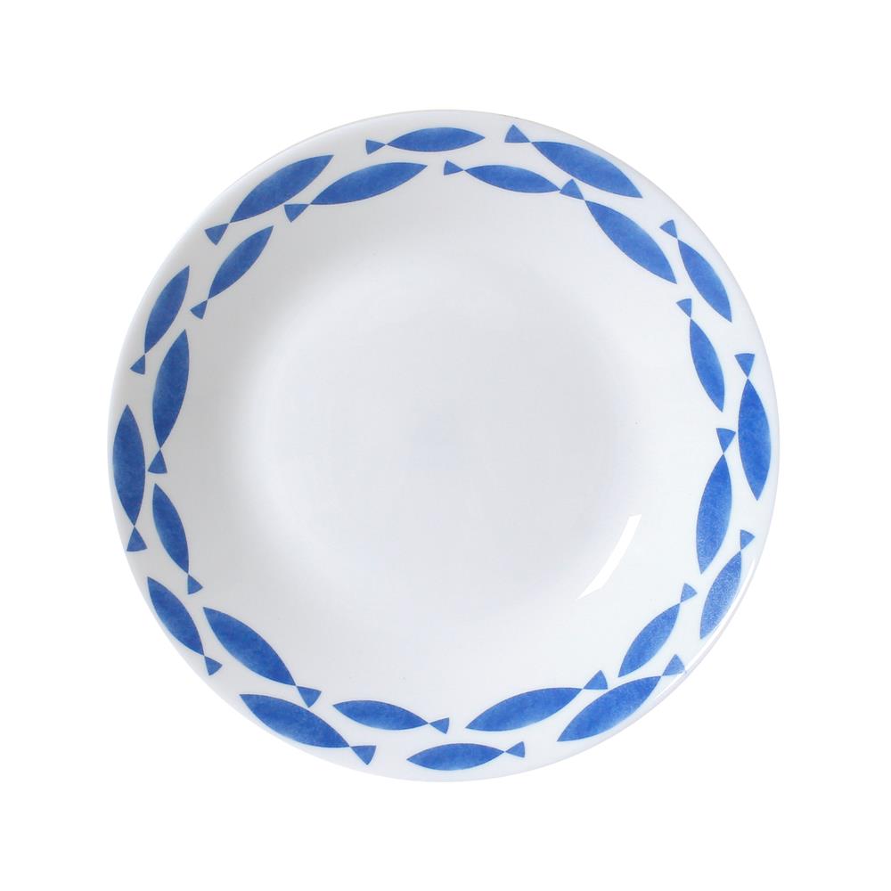 ชุดจานชาม OPAL GLASS KECH OCEANIC 6 ชิ้น