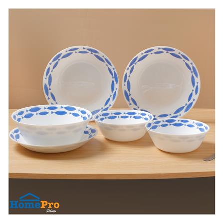 ชุดจานชาม OPAL GLASS KECH OCEANIC 6 ชิ้น_5