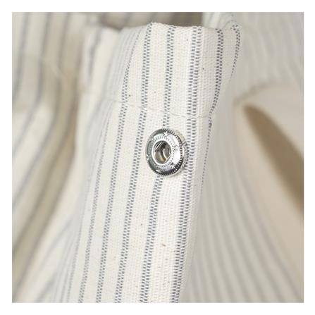 ถังผ้าเหลี่ยมหูหิ้ว PLIM STRIPES 59x30x45 ซม. สีเทา_2