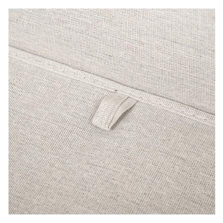 ถังผ้าเหลี่ยมมีฝา PLIM STRIPES SIZE L สีเทา_4