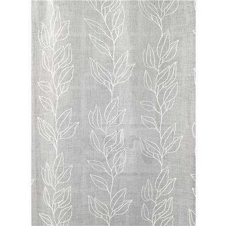 ผ้าม่านโปร่งซ่อนหู HOME LIVING STYLE DERRIS 135X160 ซม. สีขาว_2