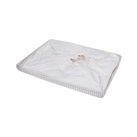 ถังผ้าเหลี่ยมหูหิ้ว PLIM STRIPES SIZE XL สีเทา_3