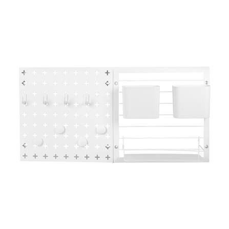 ชุดแผงเหล็กติดผนัง (B) STACKO TIDY 61.2x11.45x30.6 ซม. สีขาว_2