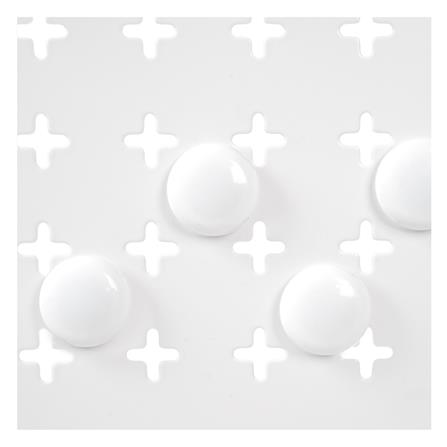 ชุดแผงเหล็กติดผนัง (B) STACKO TIDY 61.2x11.45x30.6 ซม. สีขาว_4