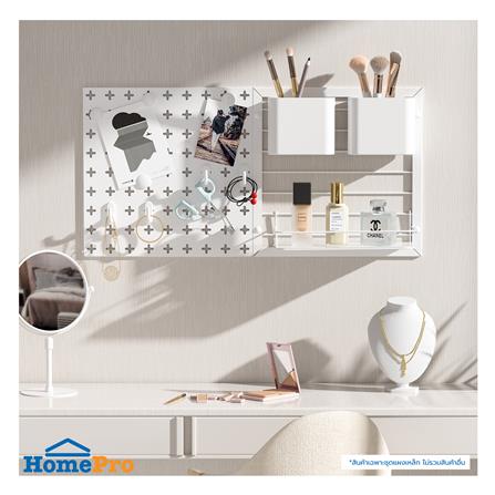 ชุดแผงเหล็กติดผนัง (B) STACKO TIDY 61.2x11.45x30.6 ซม. สีขาว_6