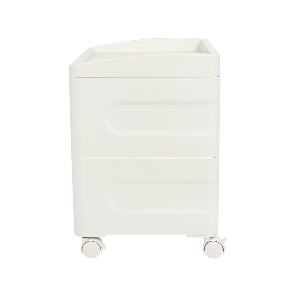 ตู้ลิ้นชัก 2 ชั้น STACKO BOLLY 41.7x32x44.5 ซม. สีขาว