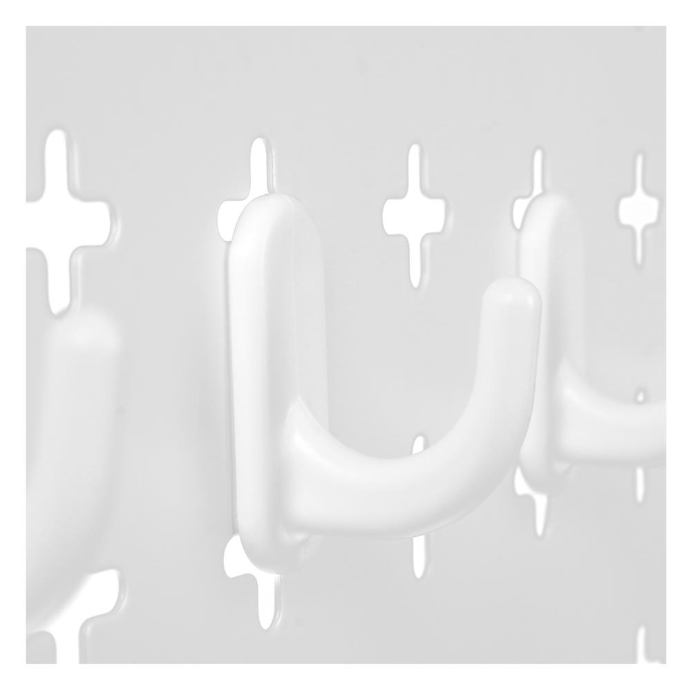 ชุดแผงเหล็กติดผนัง (A) STACKO TIDY 54.6x12.2x30.6 ซม. สีขาว