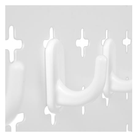 ชุดแผงเหล็กติดผนัง (A) STACKO TIDY 54.6x12.2x30.6 ซม. สีขาว_4