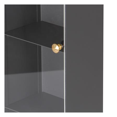 กล่องเหล็กโชว์โมเดล STACKO MANIA 15x10x56 ซม. สีเทา_4