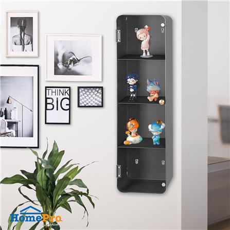 กล่องเหล็กโชว์โมเดล STACKO MANIA 15x10x56 ซม. สีเทา_7