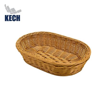 ตะกร้าหวายเทียมทรงรี KECH SIZE S 30x20x7 ซม._0