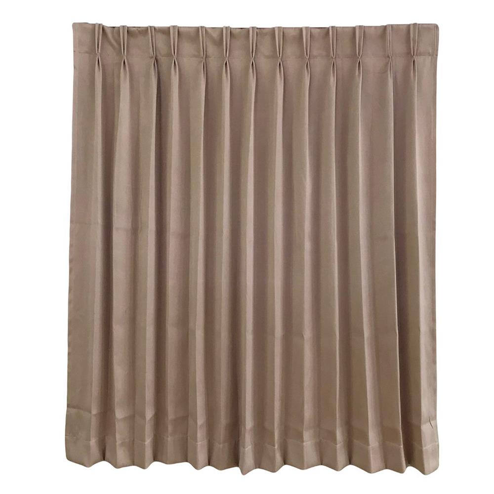 ผ้าม่านจีบ HOME LIVING STYLE ASTON UV 160X160 ซม. สีน้ำตาล_0