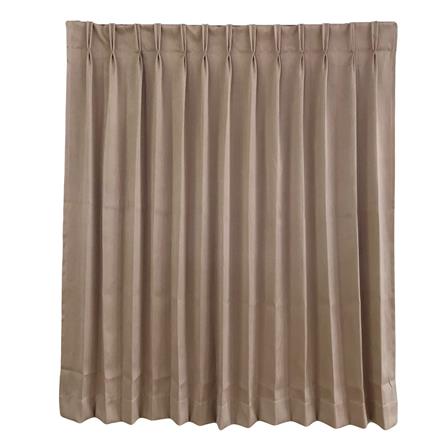 ผ้าม่านจีบ HOME LIVING STYLE ASTON UV 160X160 ซม. สีน้ำตาล_1