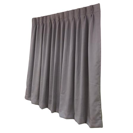 ผ้าม่านจีบ HOME LIVING STYLE ASTON UV 160X160 ซม. สีเทา_2