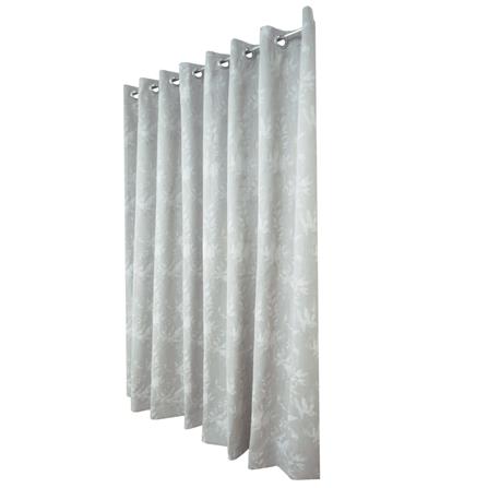 ผ้าม่าน EYELET BENETTA MURRAY UV 270X160 ซม. สีเทา_1