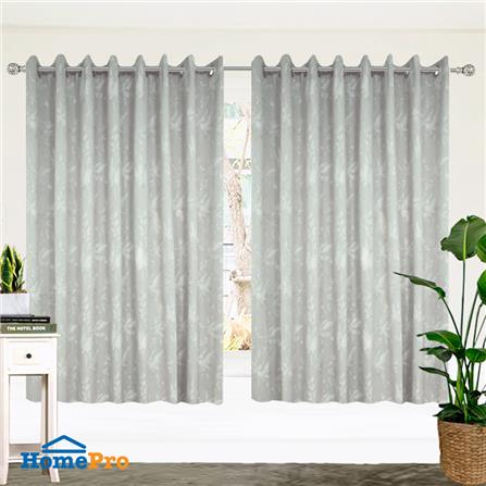 ผ้าม่าน EYELET BENETTA MURRAY UV 270X160 ซม. สีเทา_3