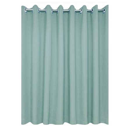 ผ้าม่าน EYELET BENETTA TISCY UV 270X160 ซม. สีเขียว_0