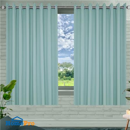 ผ้าม่าน EYELET BENETTA TISCY UV 270X160 ซม. สีเขียว_3