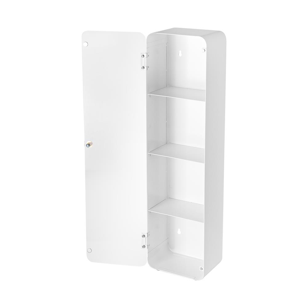 กล่องเหล็กโชว์โมเดล STACKO MANIA 15x10x56 ซม. สีขาว