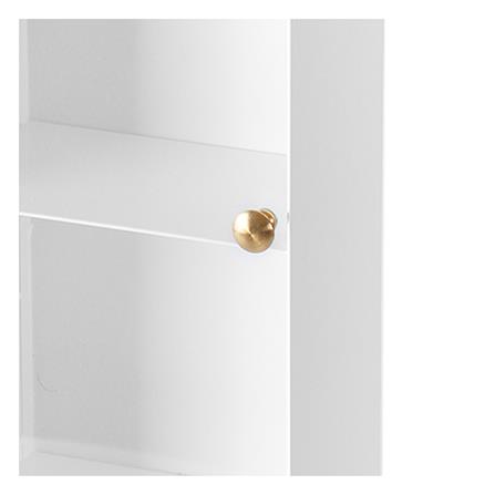 กล่องเหล็กโชว์โมเดล STACKO MANIA 15x10x56 ซม. สีขาว_4