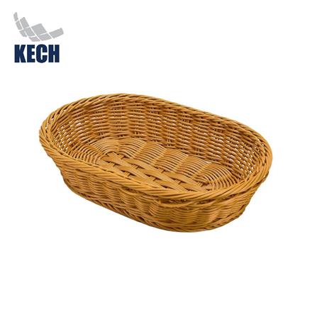 ตะกร้าหวายเทียมทรงรี KECH SIZE M 35x25x7 ซม._0