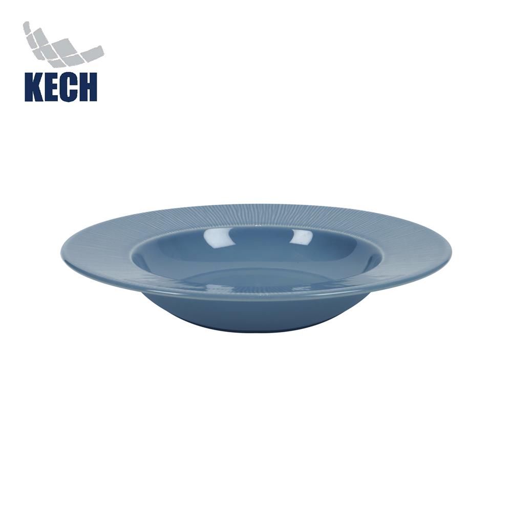 จานลึก FINE PORCELAIN 9 นิ้ว KECH NEO SILK BABY DENIM