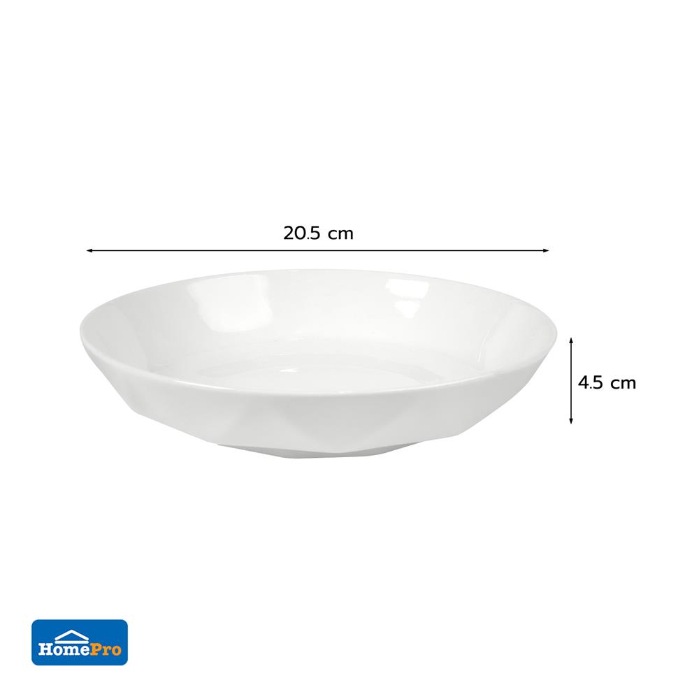 จานบัว PORCELAIN 8 นิ้ว KECH CIRINE