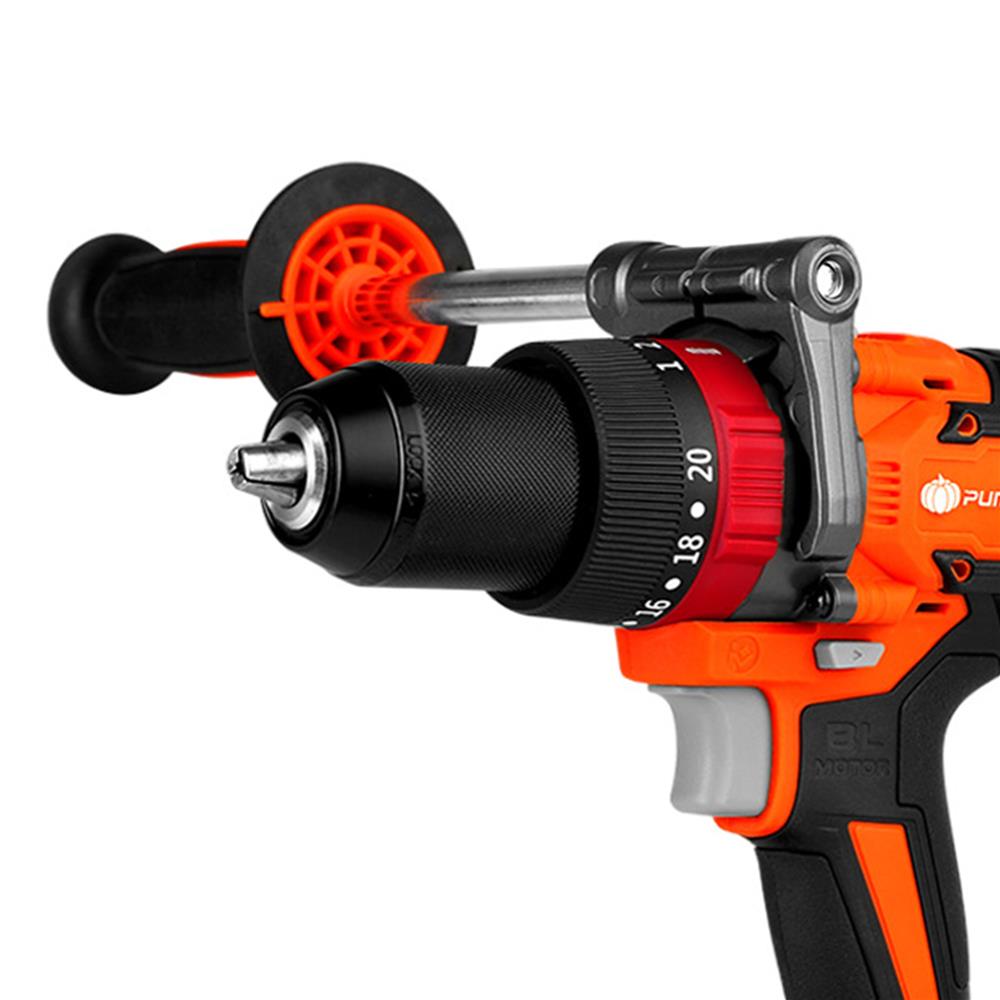 สว่านกระแทกไร้สาย (พร้อมแบตเตอรี่) PUMPKIN INF-13IMDB15-402K BL 50286 20 โวลต์