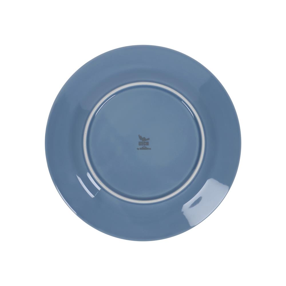 จานตื้น FINE PORCELAIN 10 นิ้ว KECH NEO SILK BABY DENIM