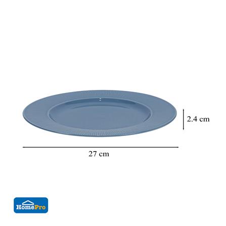 จานตื้น FINE PORCELAIN 10 นิ้ว KECH NEO SILK BABY DENIM_4