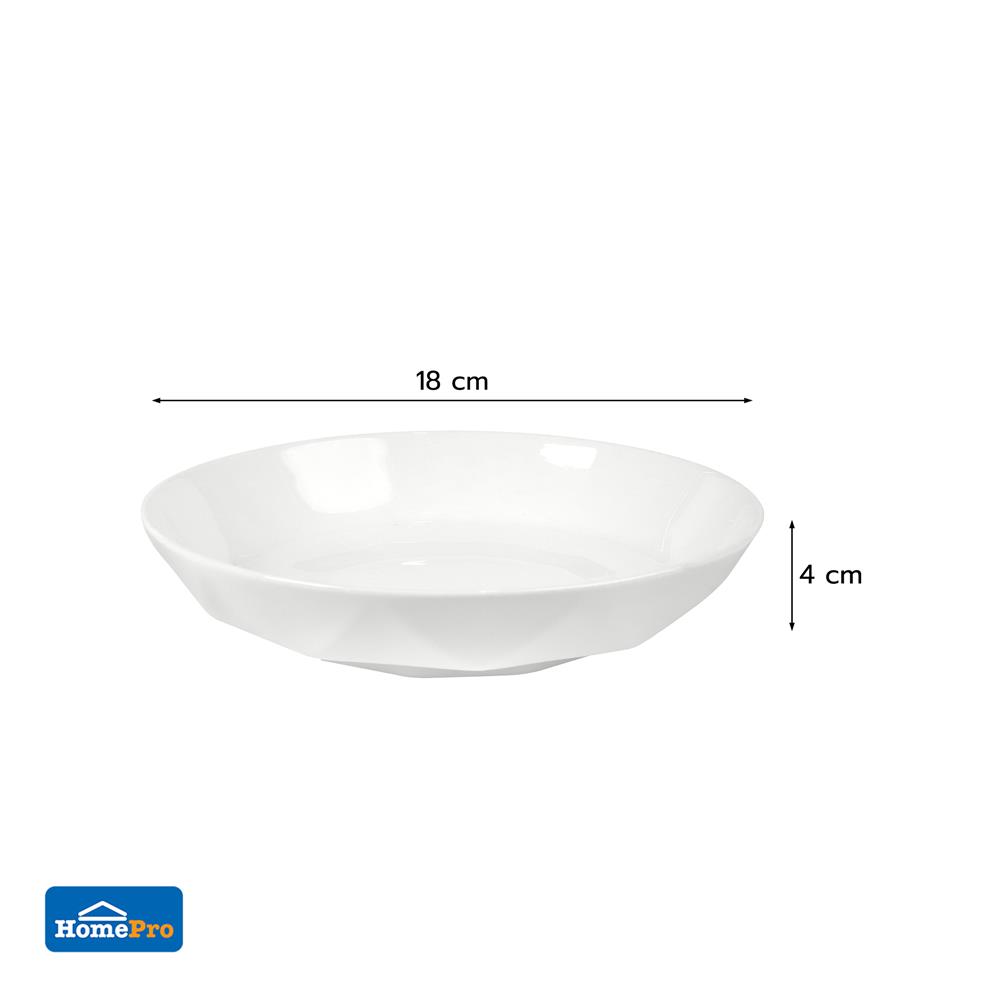 จานบัว PORCELAIN 7 นิ้ว KECH CIRINE