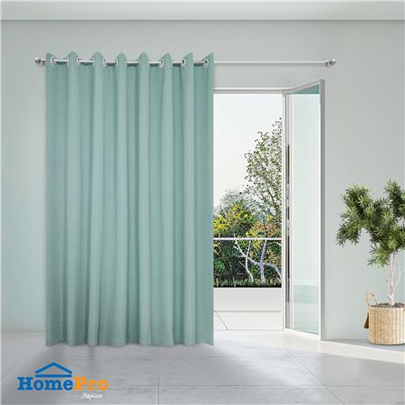 ผ้าม่าน EYELET BENETTA TISCY UV 270X220 ซม. สีเขียว_4