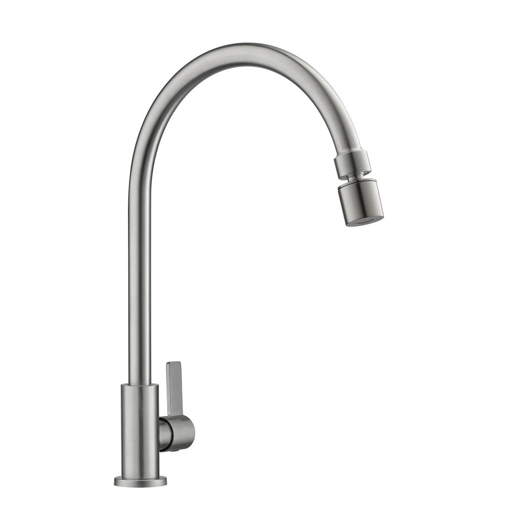 ก๊อกซิงค์เดี่ยวเคาน์เตอร์ COTTO CT1258(HM) สีโครม