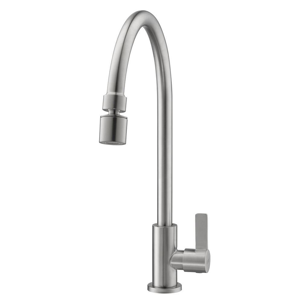 ก๊อกซิงค์เดี่ยวเคาน์เตอร์ COTTO CT1258(HM) สีโครม