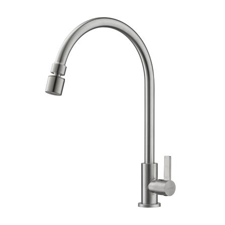 ก๊อกซิงค์เดี่ยวเคาน์เตอร์ COTTO CT1258(HM) สีโครม_2